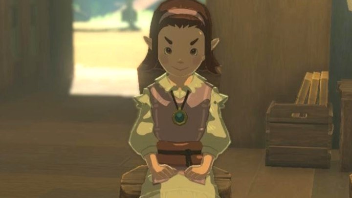 ゼルダの伝説ティアーズオブザキングダムにあるハテノ学校の生徒の一人はシオン