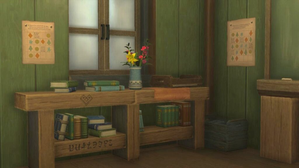 ゼルダの伝説ティアーズオブザキングダムにあるハテノ学校の中にある本棚