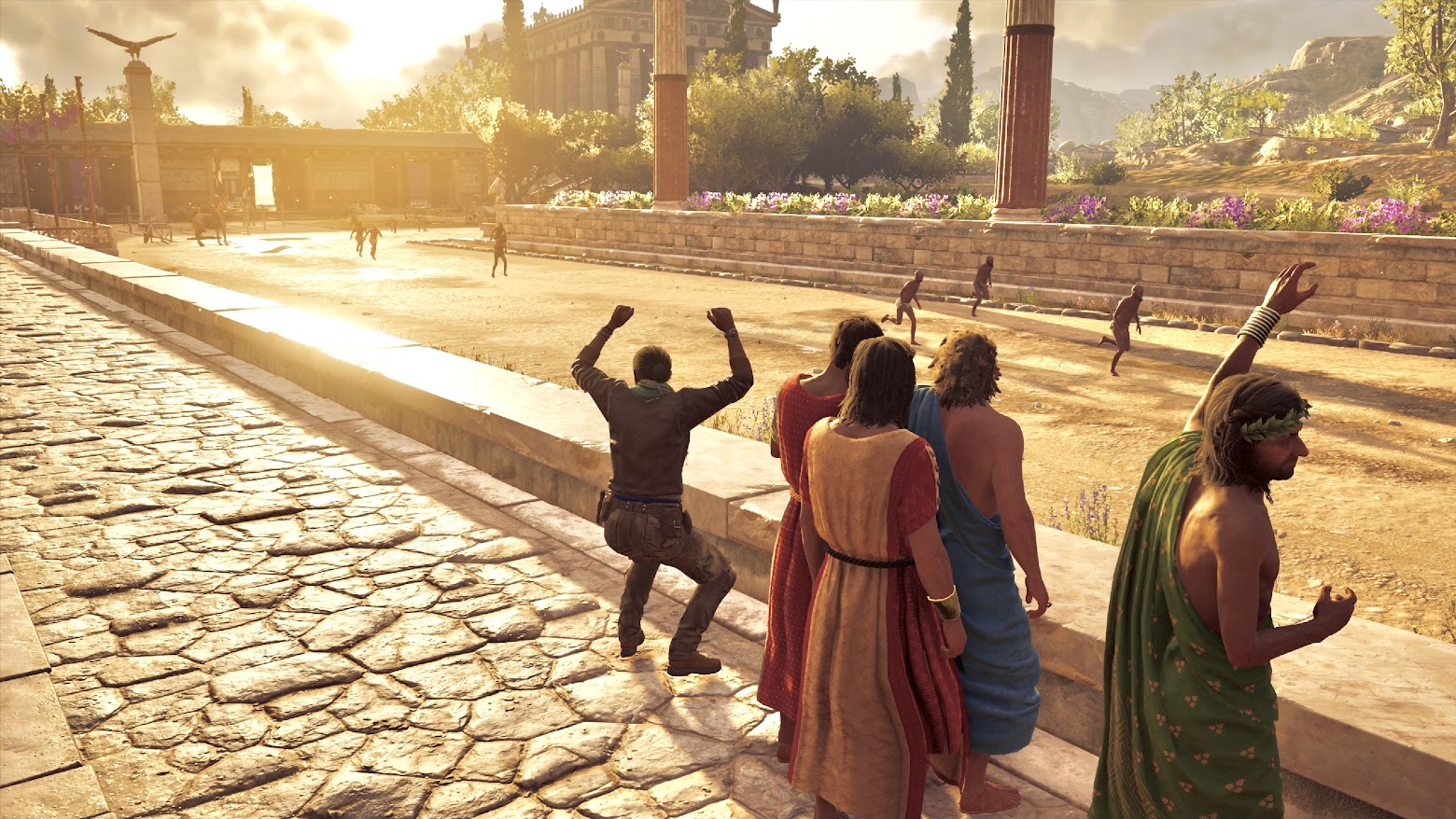 古代オリンピックをゲームの世界で体験