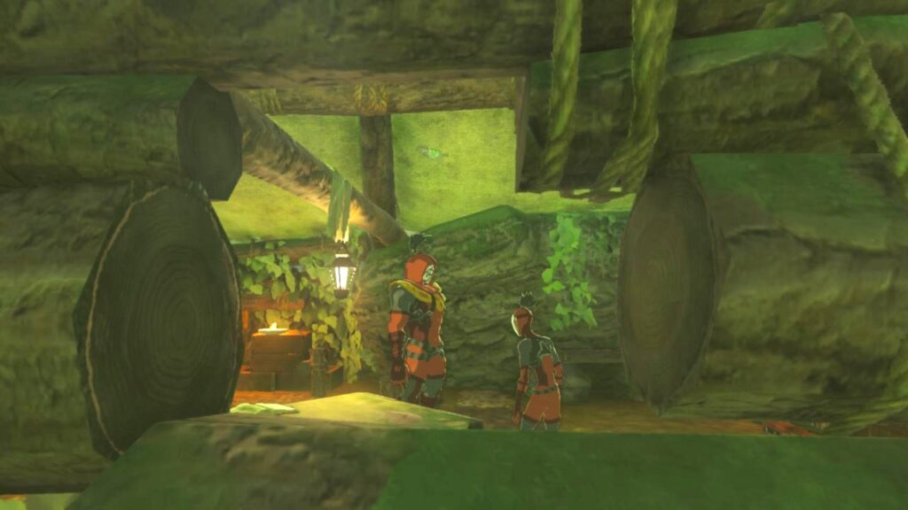 ゼルダの伝説ティアーズオブザキングダムにある始まりの台地。ハイラル王の小屋がある。