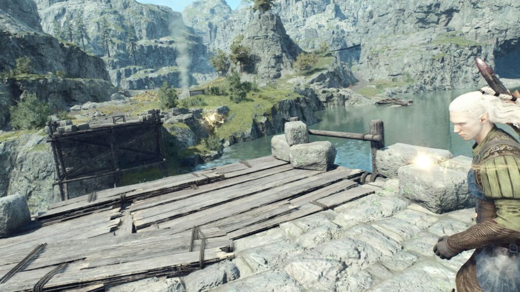ドラゴンズドグマ2にある建設中のテオドラキス2世橋