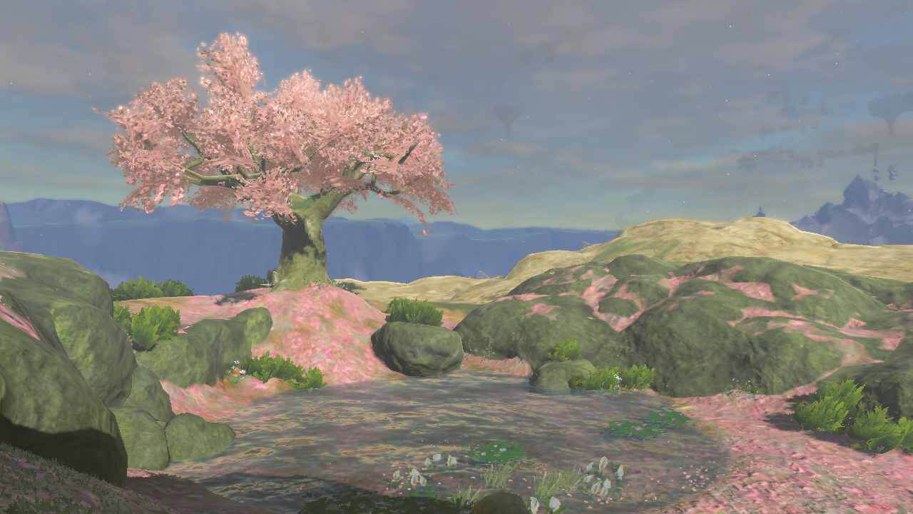 桜の名所・サトリ山へ