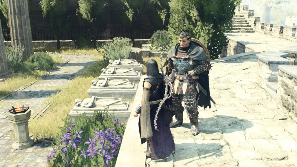 ドラゴンズドグマ２にある富裕区の自宅の裏には遺体安置所がある。
