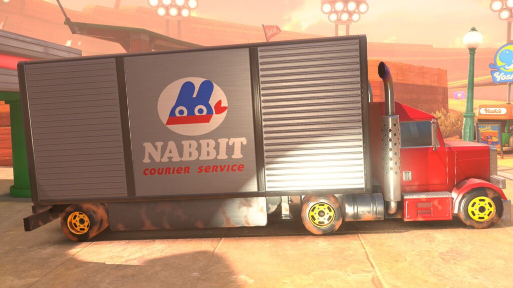 マリオカートワールドにあるトッテン宅配サービス