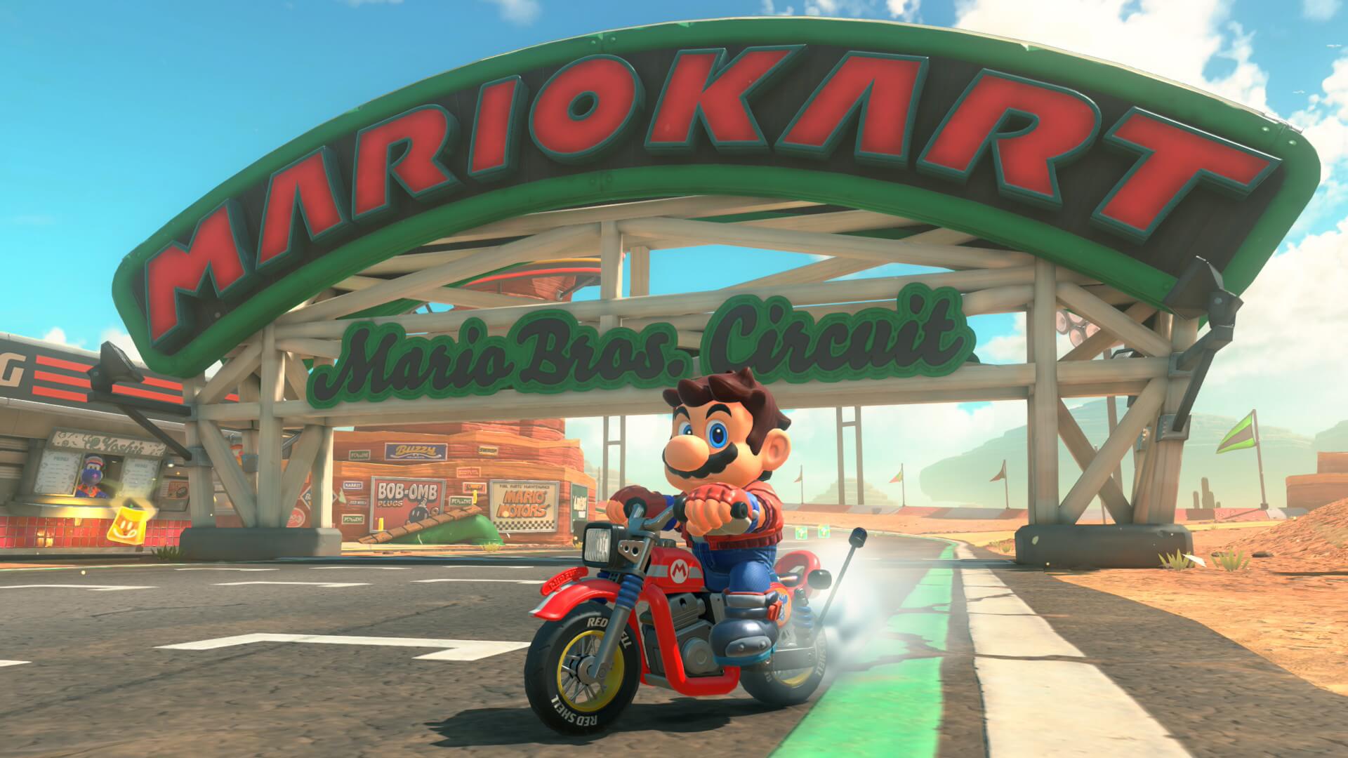 マリオカートワールドにあるマリオブラザーズサーキットを紹介する記事が読める