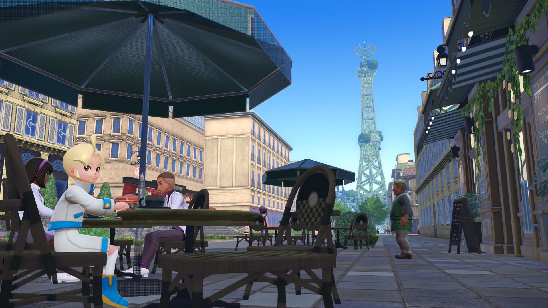 ポケモンレジェンズZAにあるミアレシティ。カフェ・アラモードを紹介する記事が読める