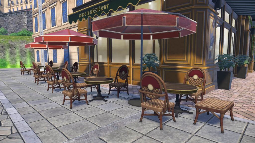 ポケモンレジェンズZAにあるミアレシティ。カフェ・バタイユは客入りが悪い