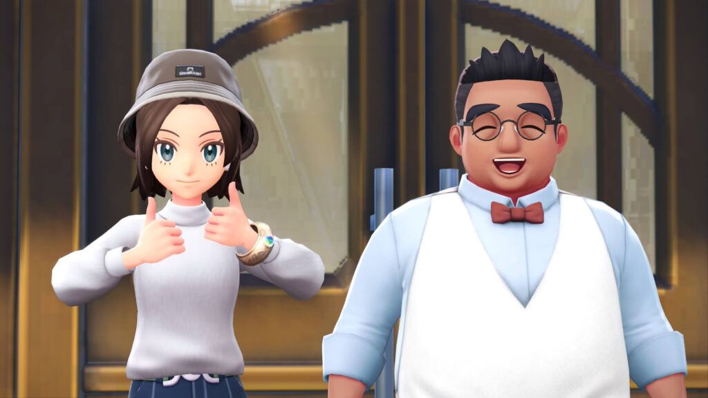 ポケモンレジェンズZAにあるミアレシティ。カフェ・バタイユの店員
