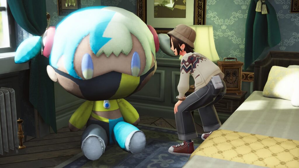 ポケモンレジェンズZAにあるミアレシティのホテルZの自室に届いたビッグカナリィぬい
