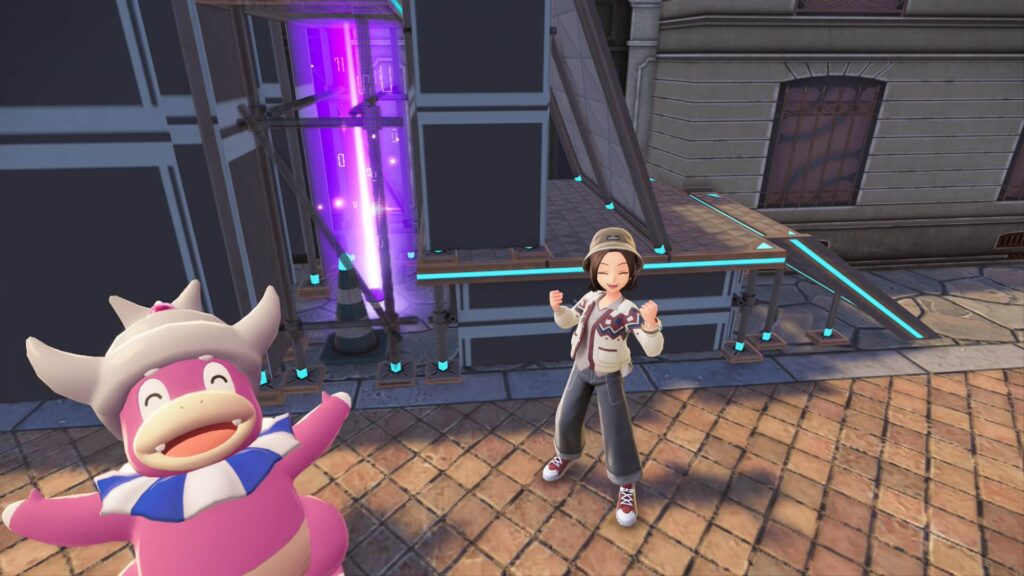 ポケモンレジェンズZAにあるミアレシティでカラフルなネジを探す