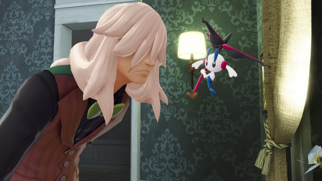 ポケモンレジェンズZAにあるホテルZのオーナーであるAZと黒い花のフラエッテ