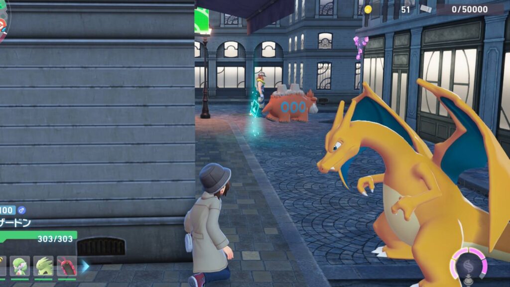 ポケモンレジェンズZAにあるミアレシティ。夜中のバトルゾーンで荒稼ぎできる