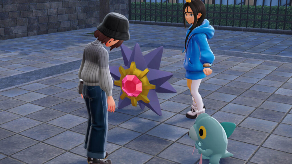 ポケモンレジェンズZAにあるミアレシティ。昼にはダンスを練習するデウロがいる。