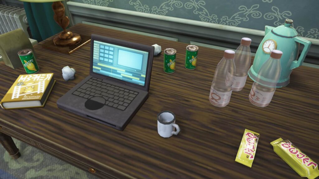 ポケモンレジェンズZAにあるミアレシティ。ガイの部屋にあるノートパソコン