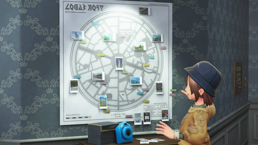 ポケモンレジェンズZAにあるミアレシティ。ガイの部屋にある地図