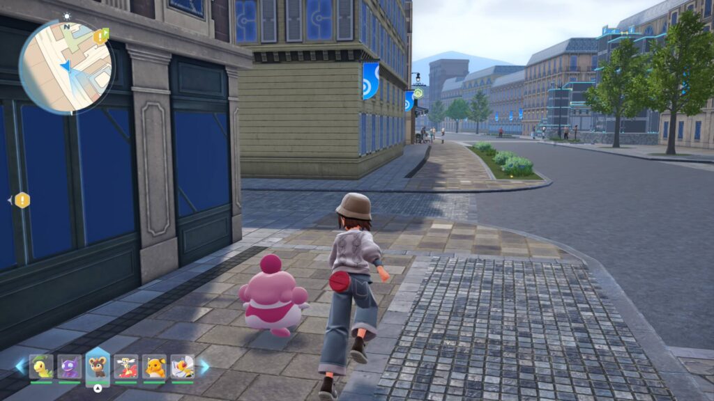 ポケモンレジェンズZAにあるカフェ・フォーカスで働くペロリームがいつものアレを食べにカフェ・ソレイユまで走る