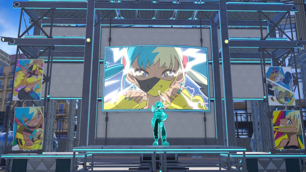 ポケモンレジェンズZAにあるミアレシティで開催された、カナリィカルトクイズ王決定戦に登場したホロ映像のカナリィ