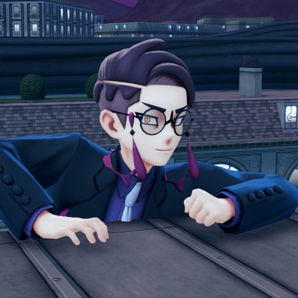 ポケモンレジェンズZAでアンジュ暴走時に人間ハシゴをするカラスバ