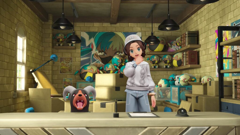 ポケモンレジェンズZAにあるラシーヌ工務店の店主タラゴンはカナリィカルトクイズ王決定戦の最中は受付に居ない