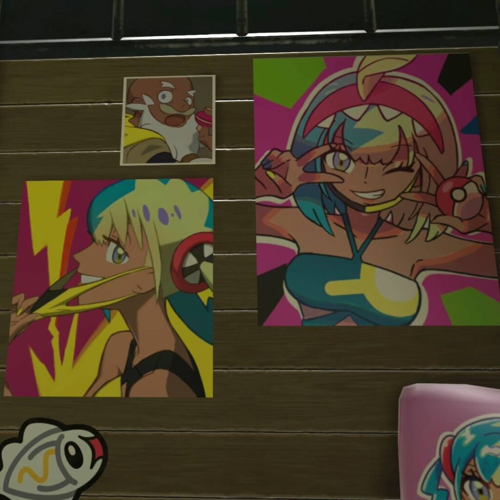 ポケモンレジェンズZAのカナリィのポスター、タラゴンの写真