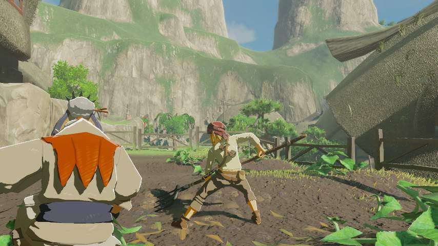 【ブレワイ】ナーキンおじいさんに弟子入りする