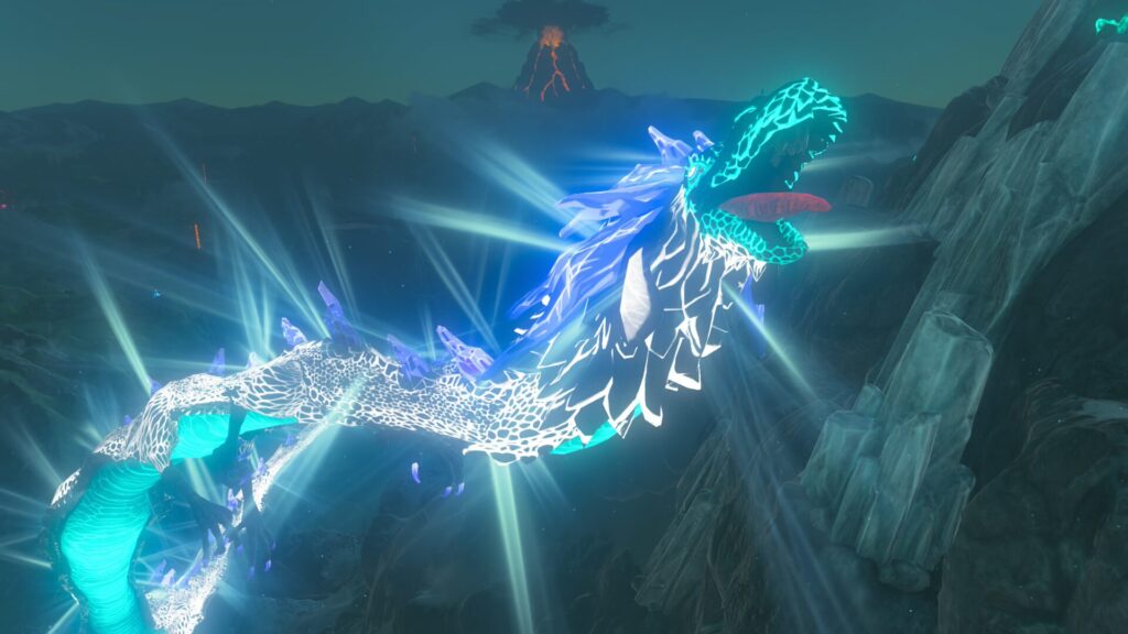 ゼルダの伝説ブレスオブザワイルドにあるラネール山には怨念から解放すべきネルドラがいる