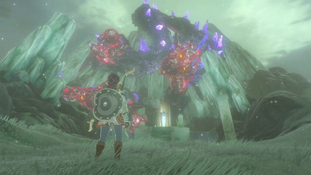 ゼルダの伝説ブレスオブザワイルドにあるラネール山の山頂には