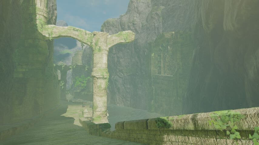 ゼルダの伝説ブレスオブザワイルドにあるラネール参道