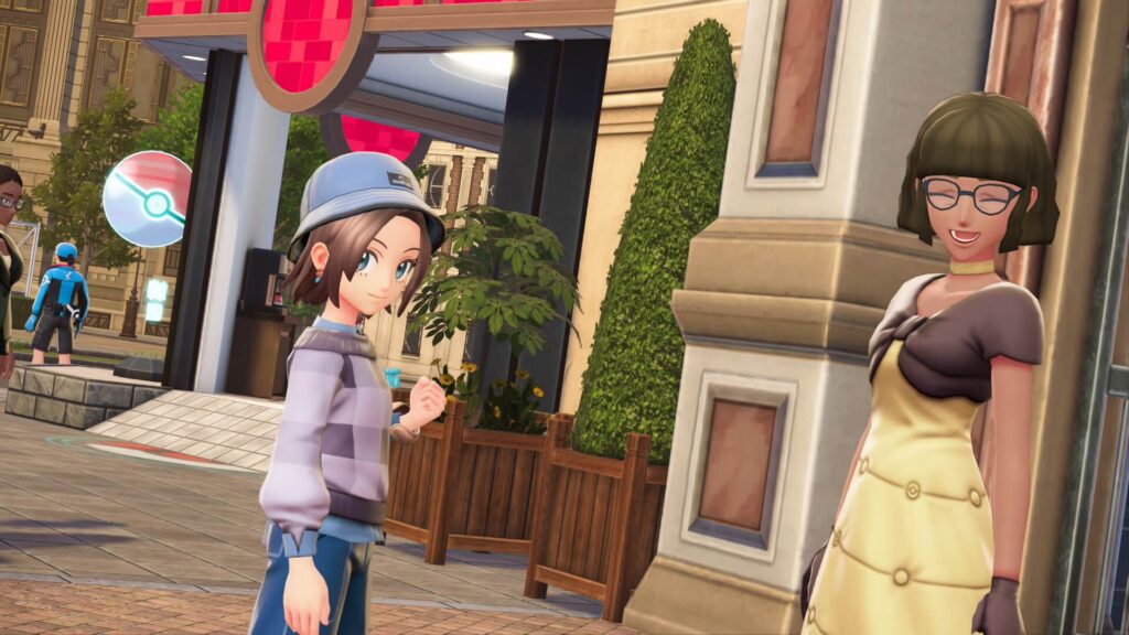 ポケモンレジェンズZAにあるミアレシティにはコーディネーターのキイナが各地に現れる