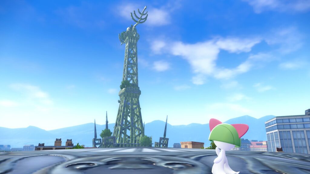 ポケモンレジェンズZAにあるルージュ２番地の屋上にはラルトスがいる