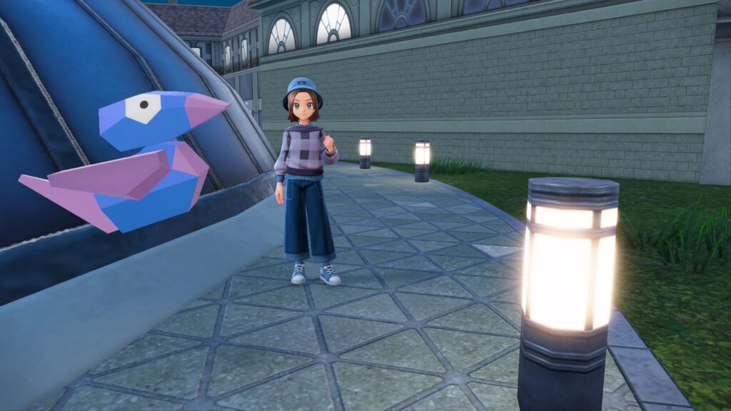 ポケモンレジェンズZAにあるルージュ２番地の屋上には夜になると灯りがともる