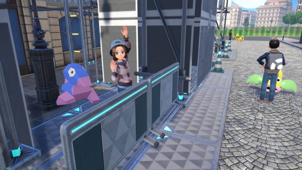 ポケモンレジェンズZAにあるルージュ２番地のアスレチック