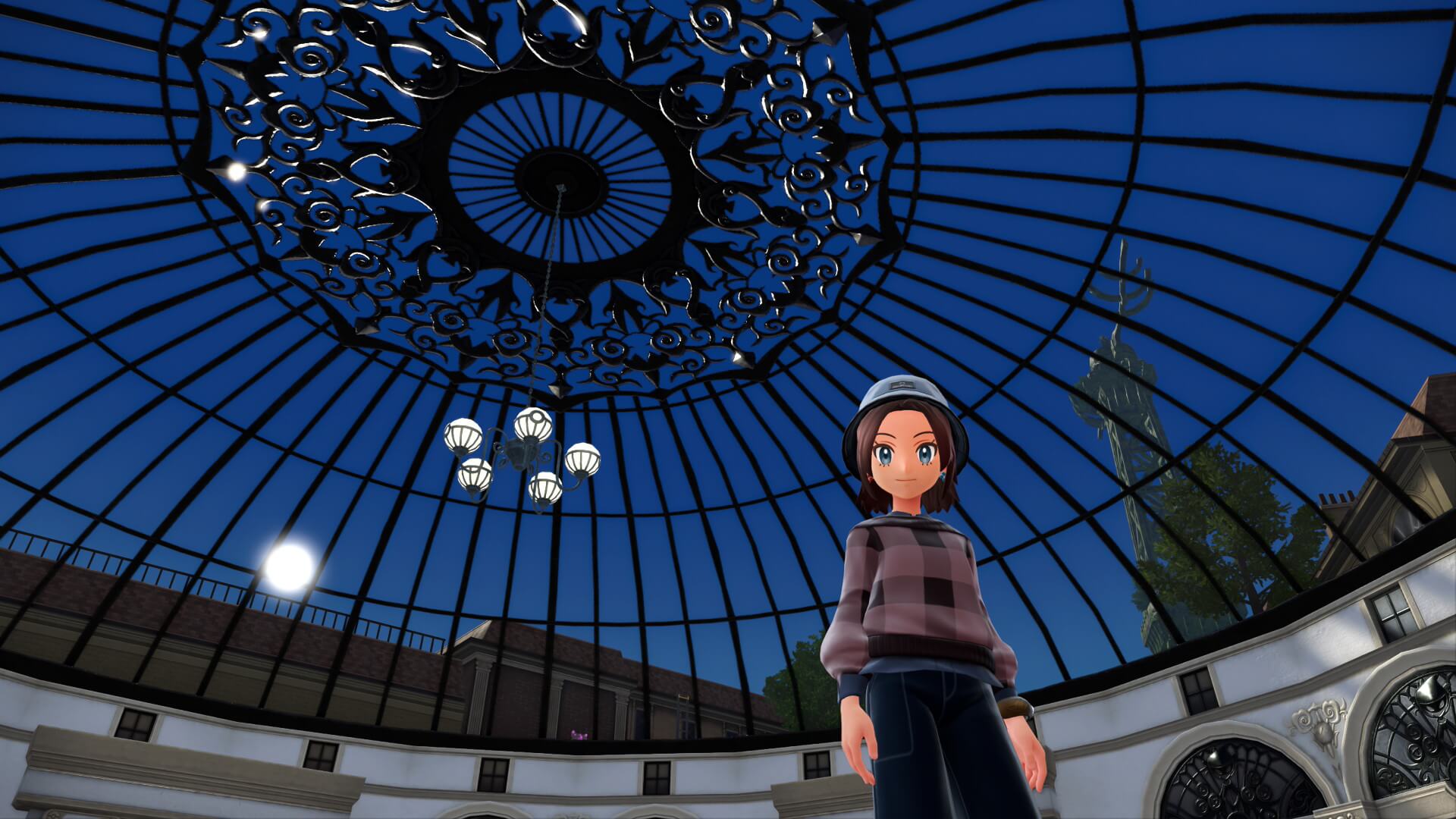 ルージュ２番地の屋上で遊ぶ