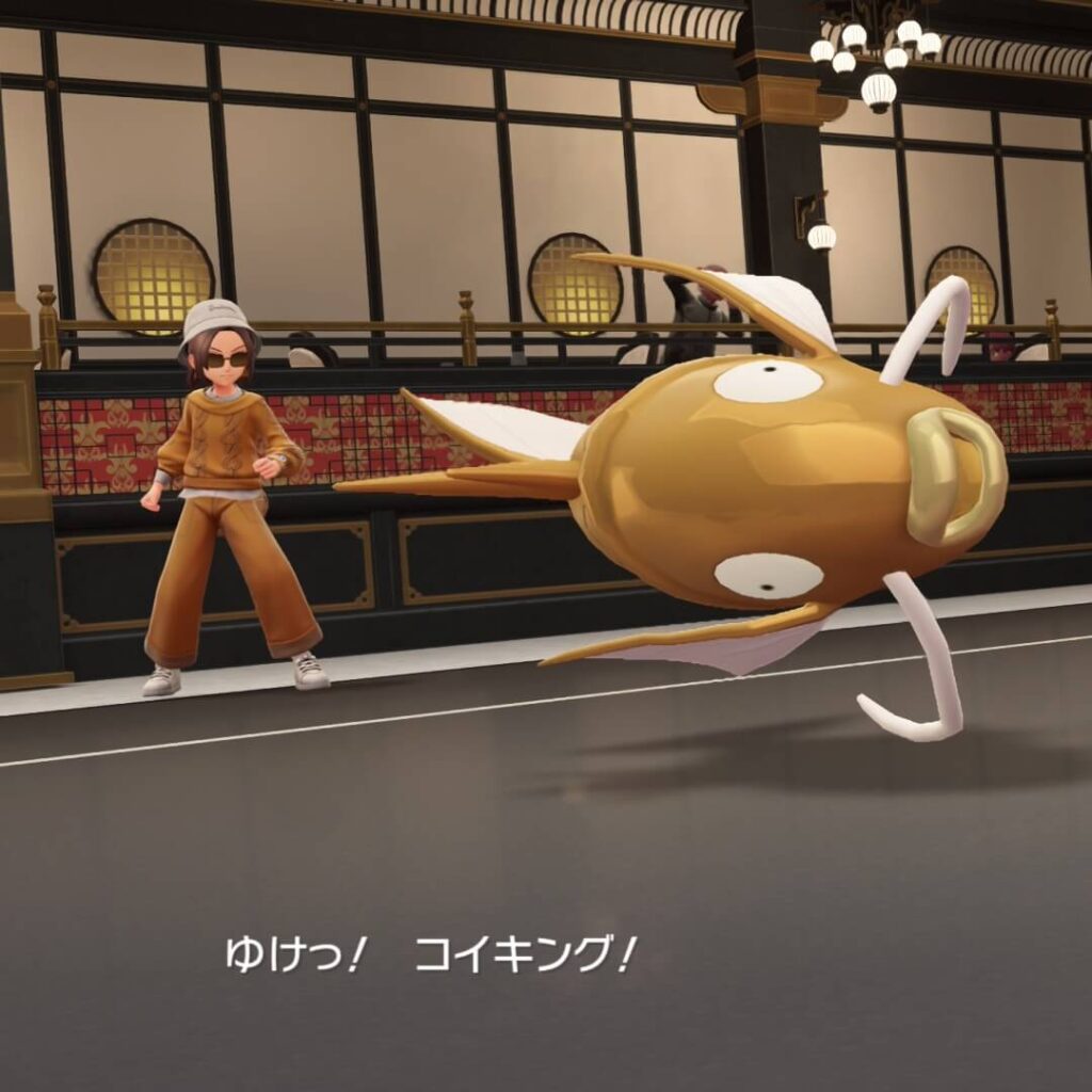 ポケモンレジェンズZAにあるミアレシティ。ローリングドリーマーの極上勝負５連戦の様子