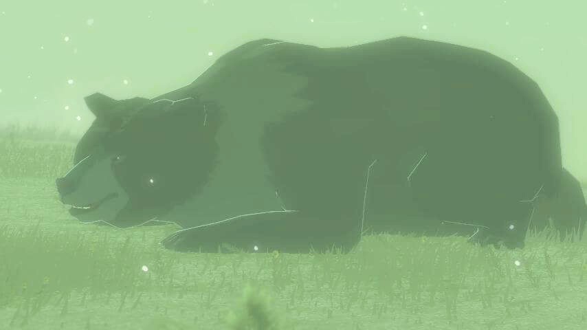 ゼルダの伝説ブレスオブザワイルドにあるアゲート山にはコウテイヒグマがいる