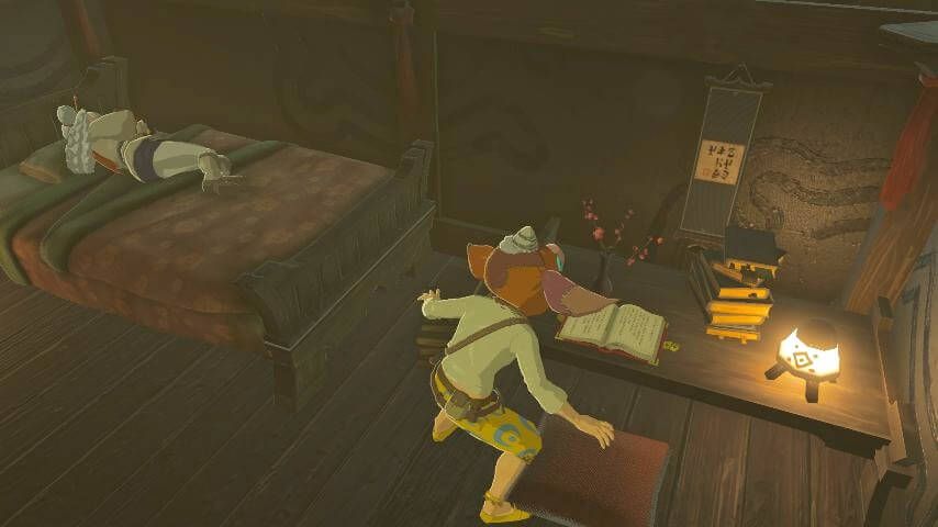 ゼルダの伝説ブレスオブザワイルドにあるカカリコ村。パーヤは朝6時から3時間眠る。