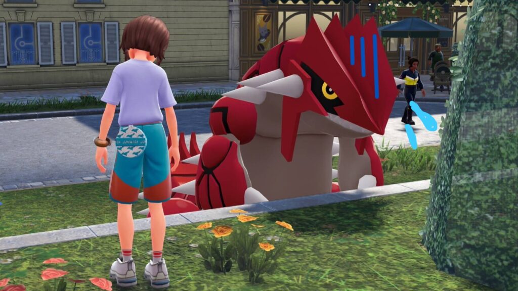 ポケモンレジェンズZAにいるグラードンは高い段差が上がれない